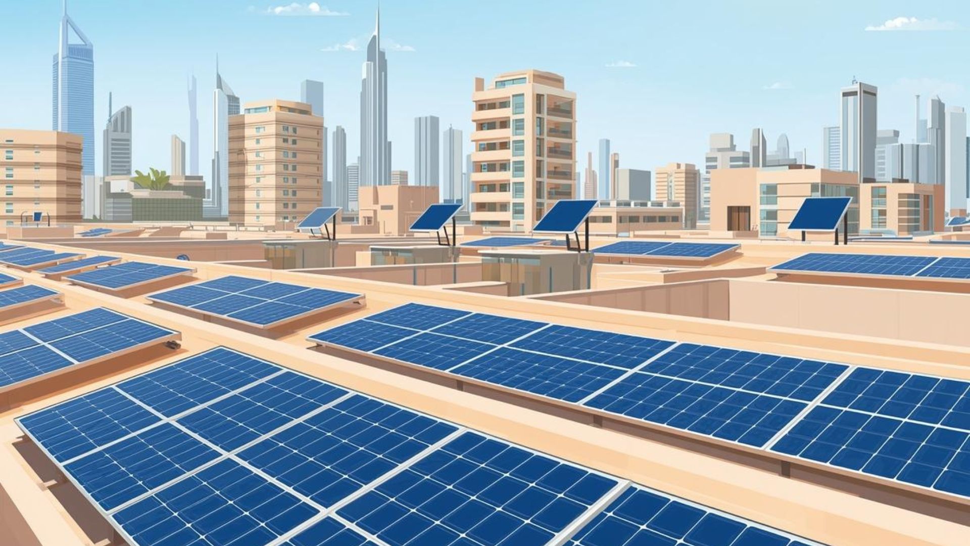 Grid-Tied Solar System in Dubai