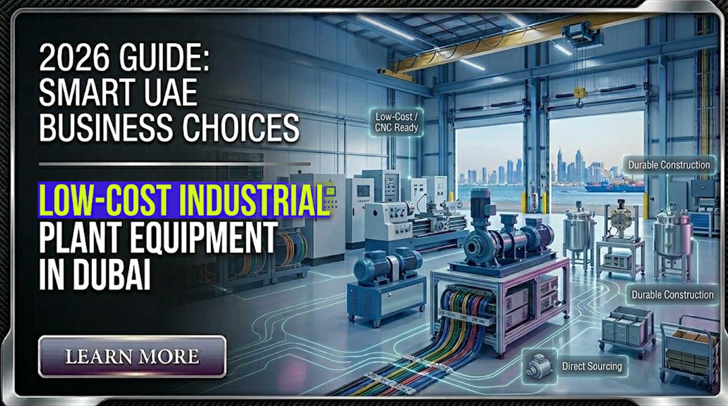Low Cost Industrial Plant Equipment in Dubai