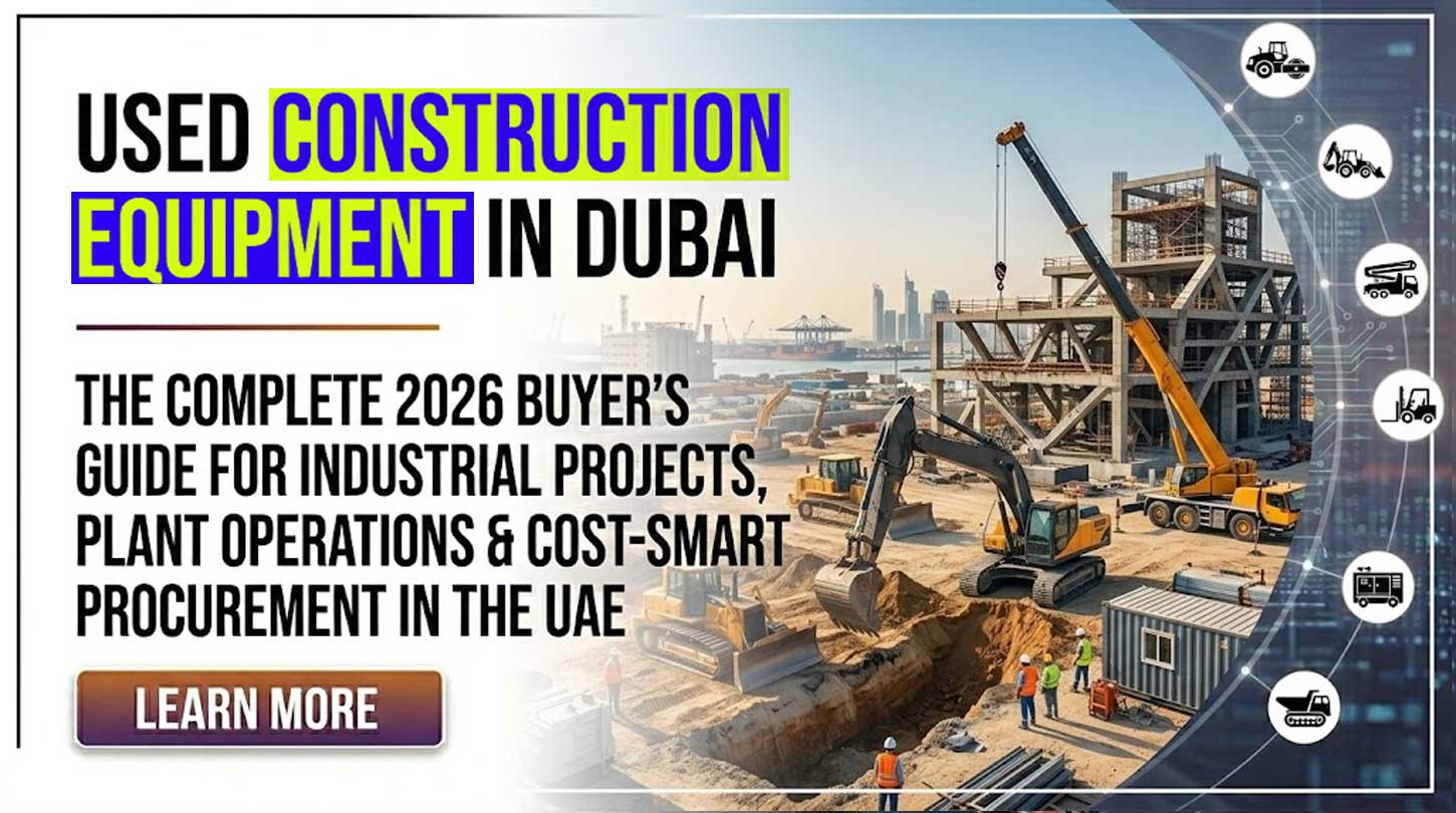 Used Construction Equipment in Dubai