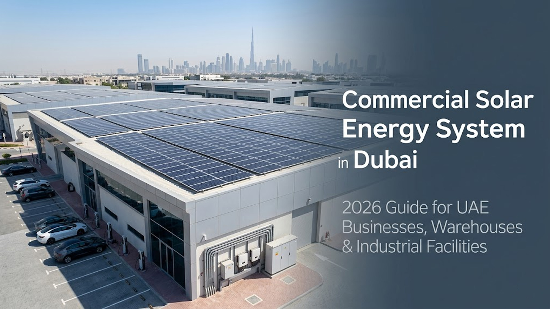 Commercial Solar Energy System in Dubai
