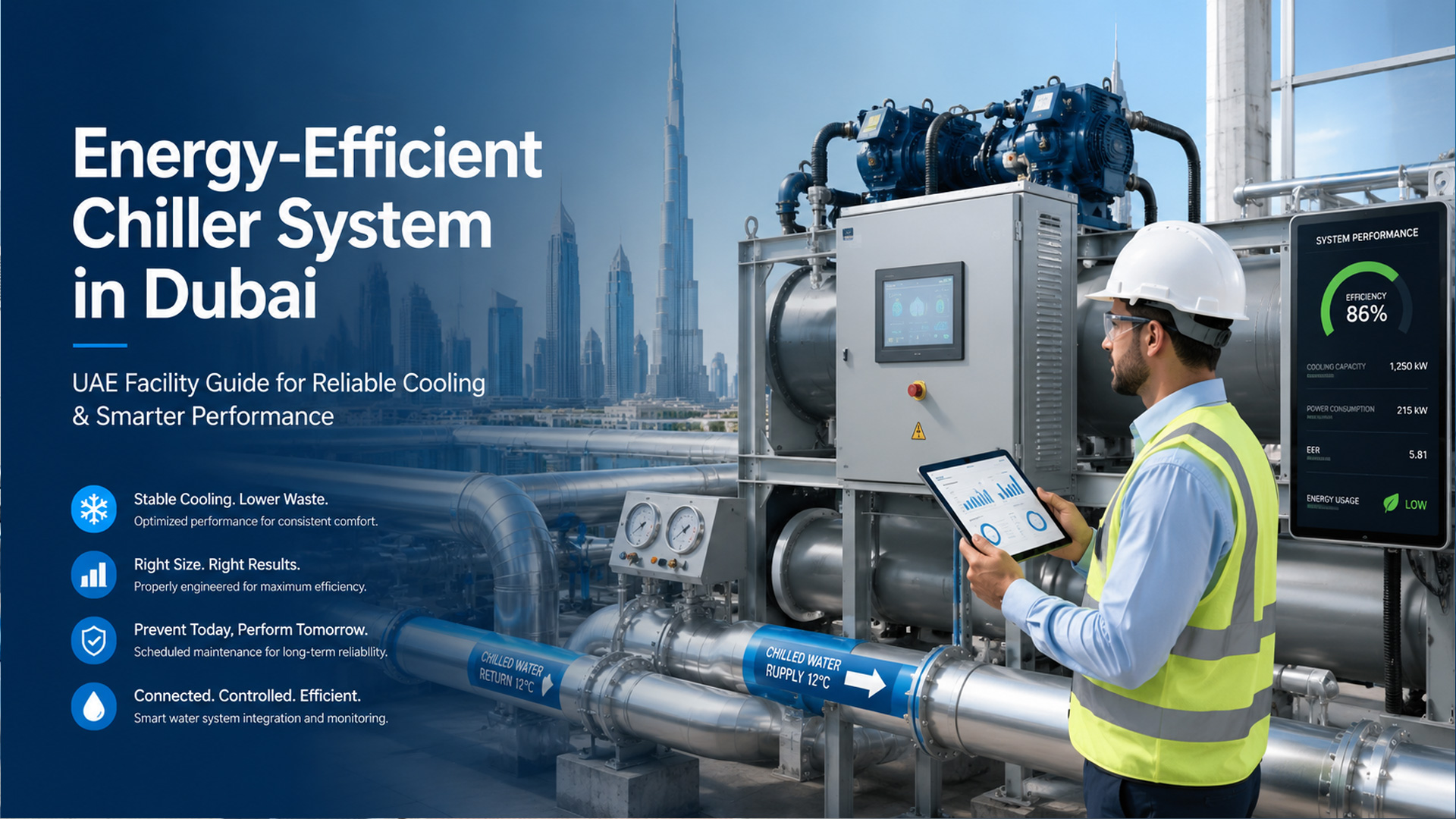 Energy-Efficient Chiller System in Dubai