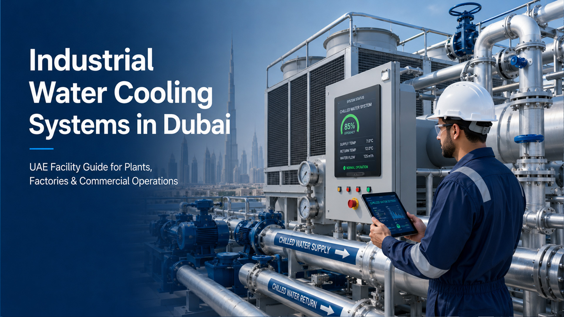 Industrial Water Cooling Systems in Dubai