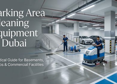 Parking Area Cleaning Equipment in Dubai for Commercial Facilities