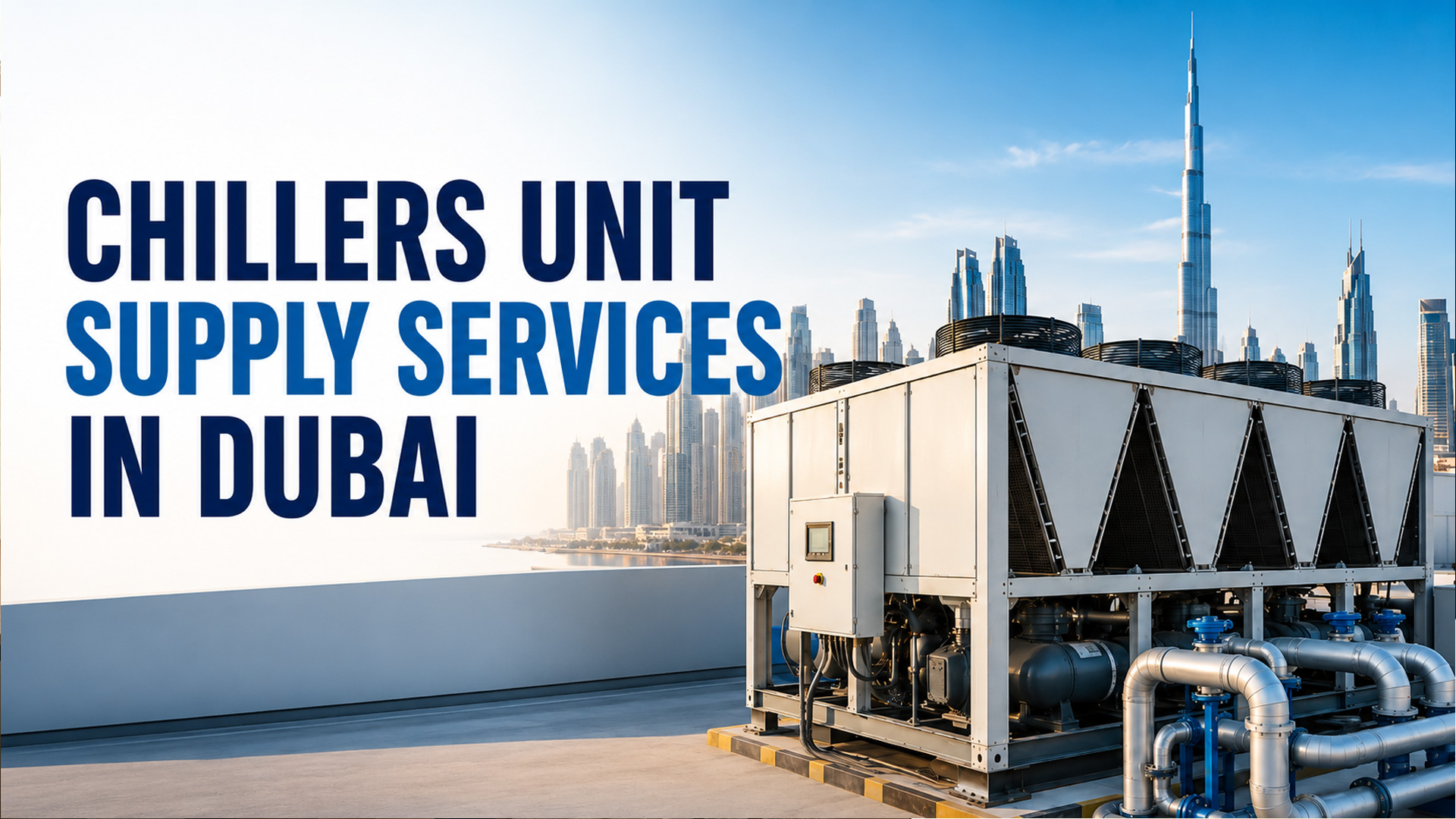Chillers Unit Supply Services in Dubai