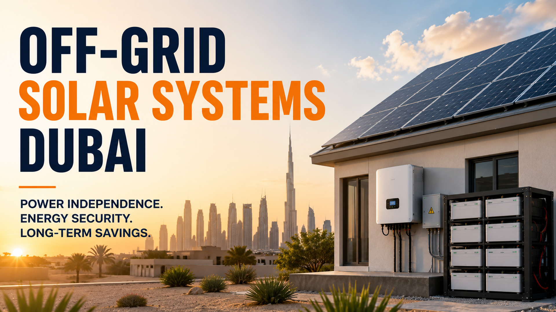 Off-Grid Solar Systems Dubai