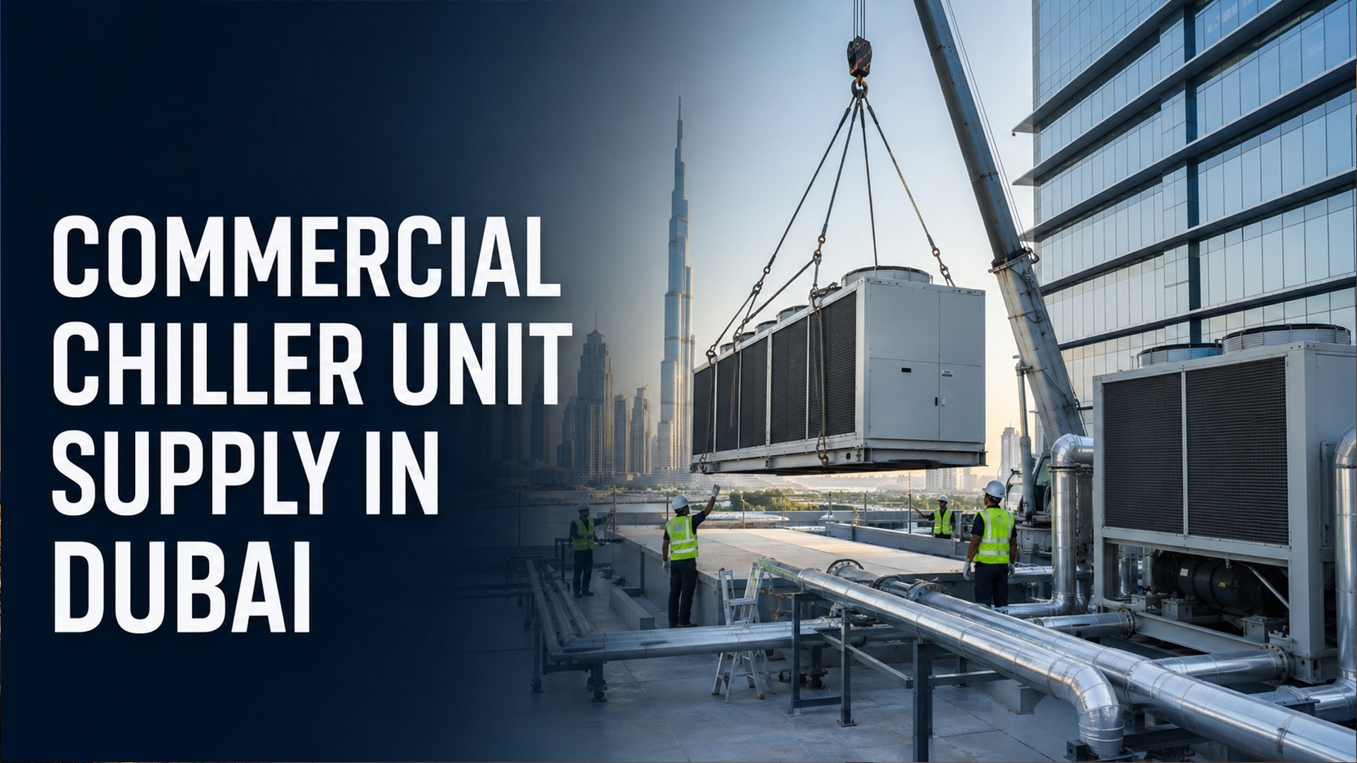 Commercial Chiller Unit Supply in Dubai