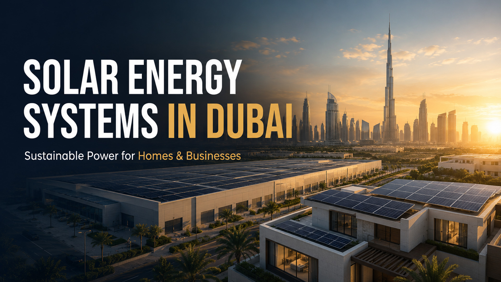 Solar Energy Systems in Dubai