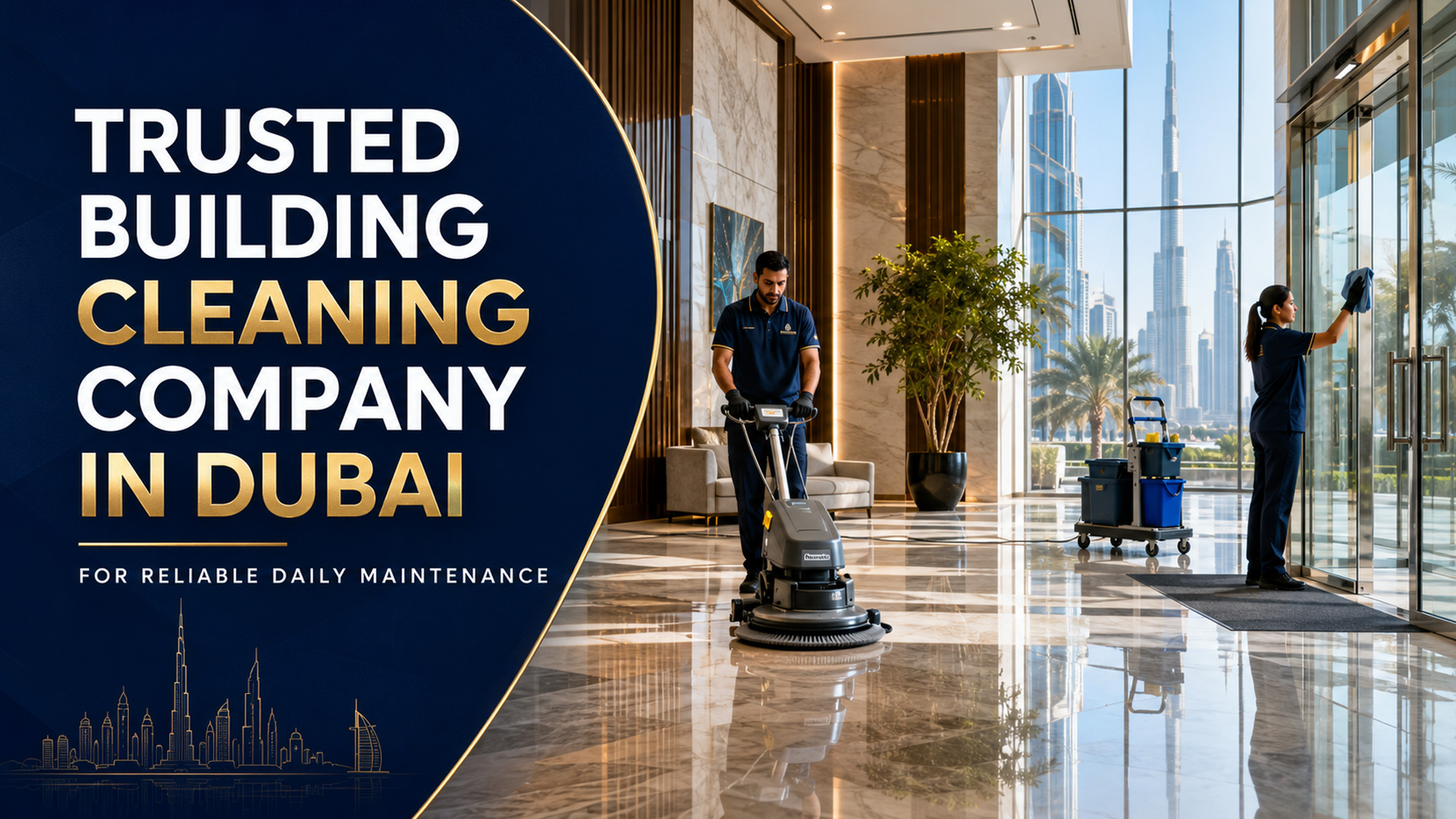 Trusted Building Cleaning Company in Dubai