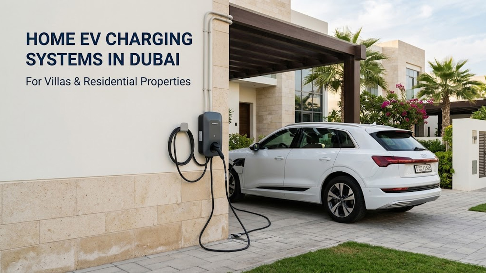 Home EV charging system Dubai