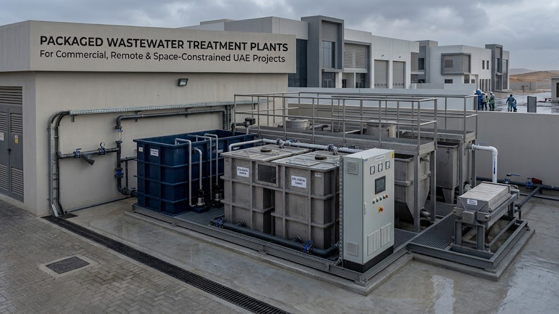 Packaged wastewater treatment plant UAE