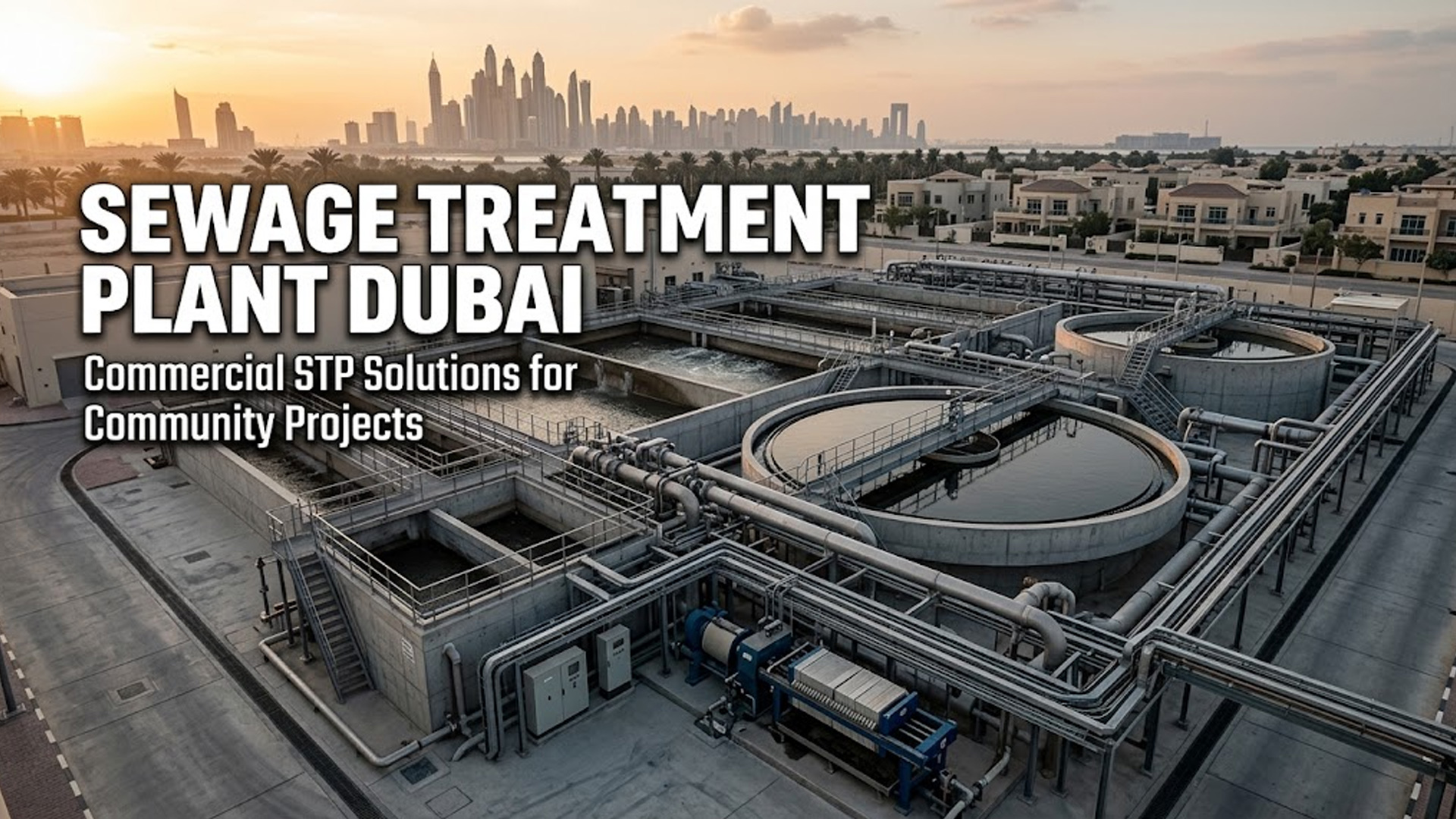 Sewage treatment plant Dubai