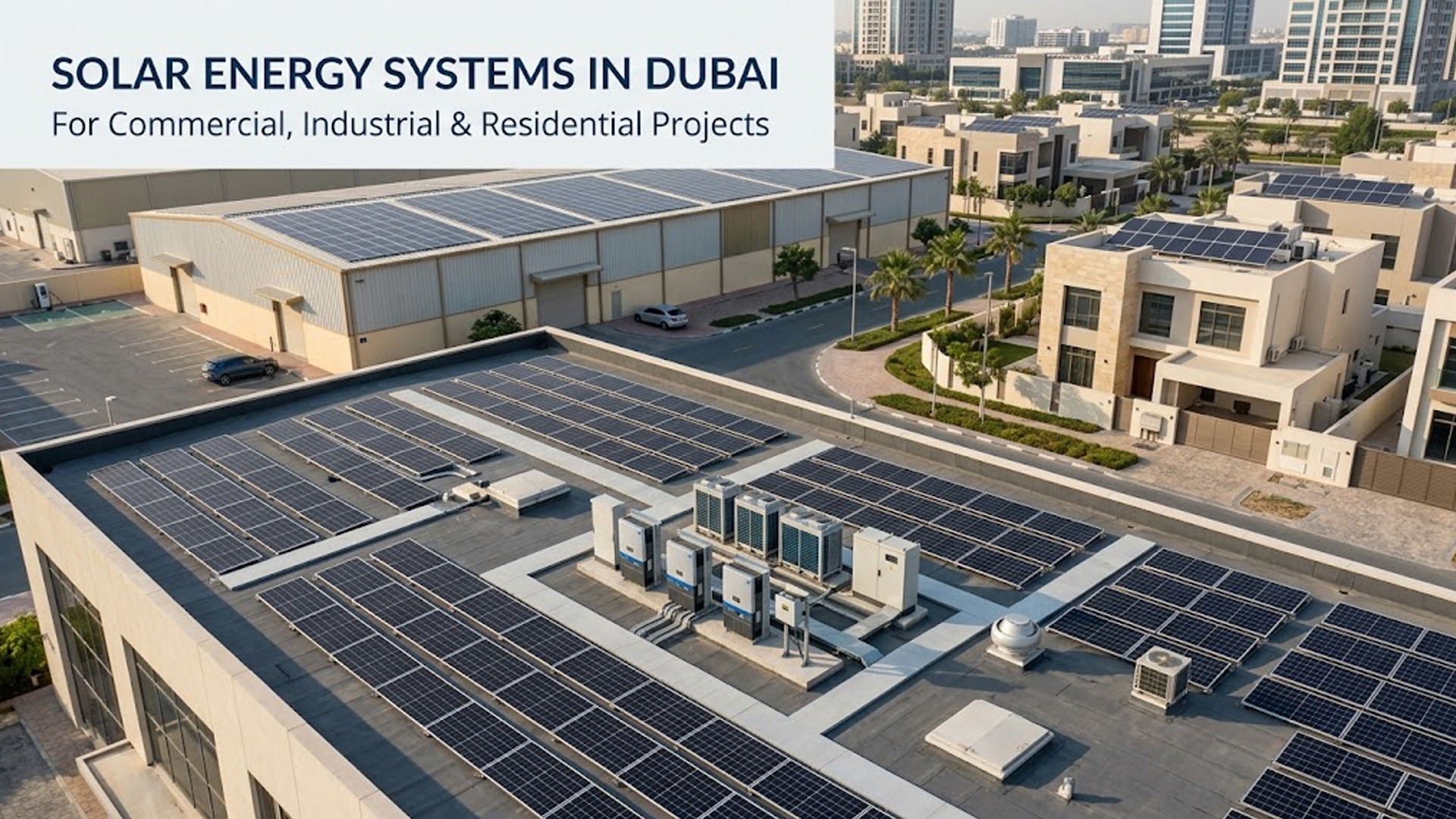 Solar energy systems Dubai