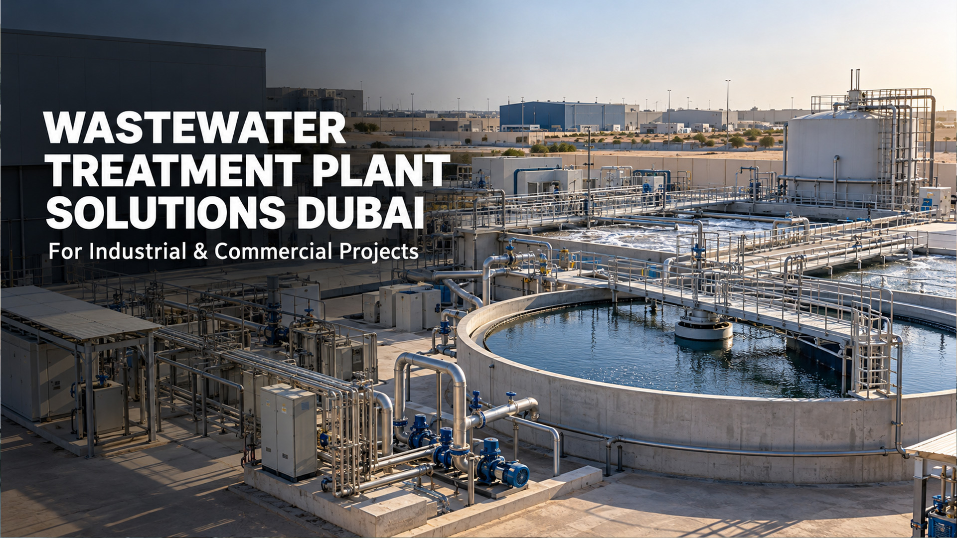 Wastewater Treatment Plant Solutions in Dubai